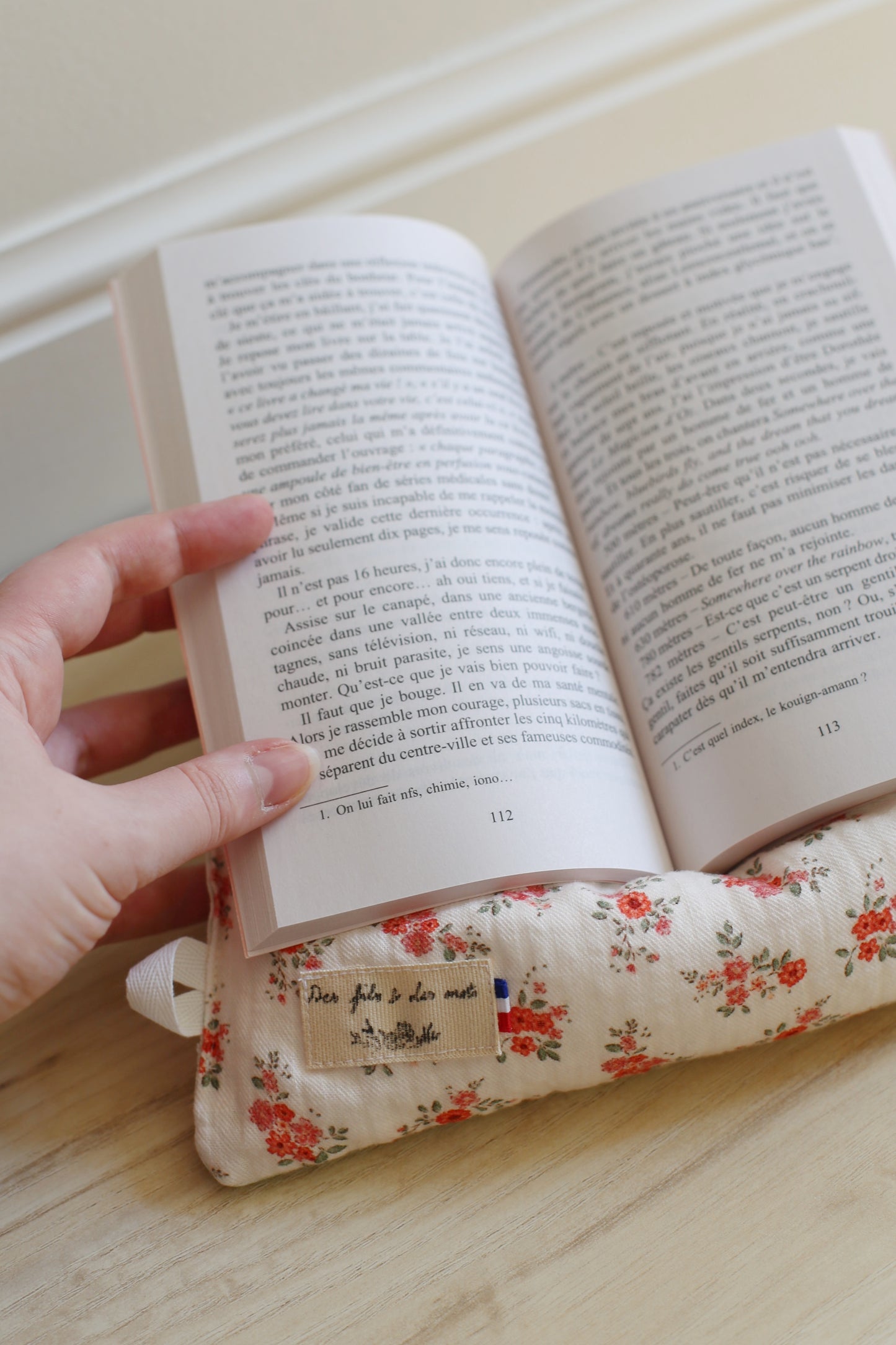 La Doucette — Coussin de lecture « Volare » de Serena Giuliano