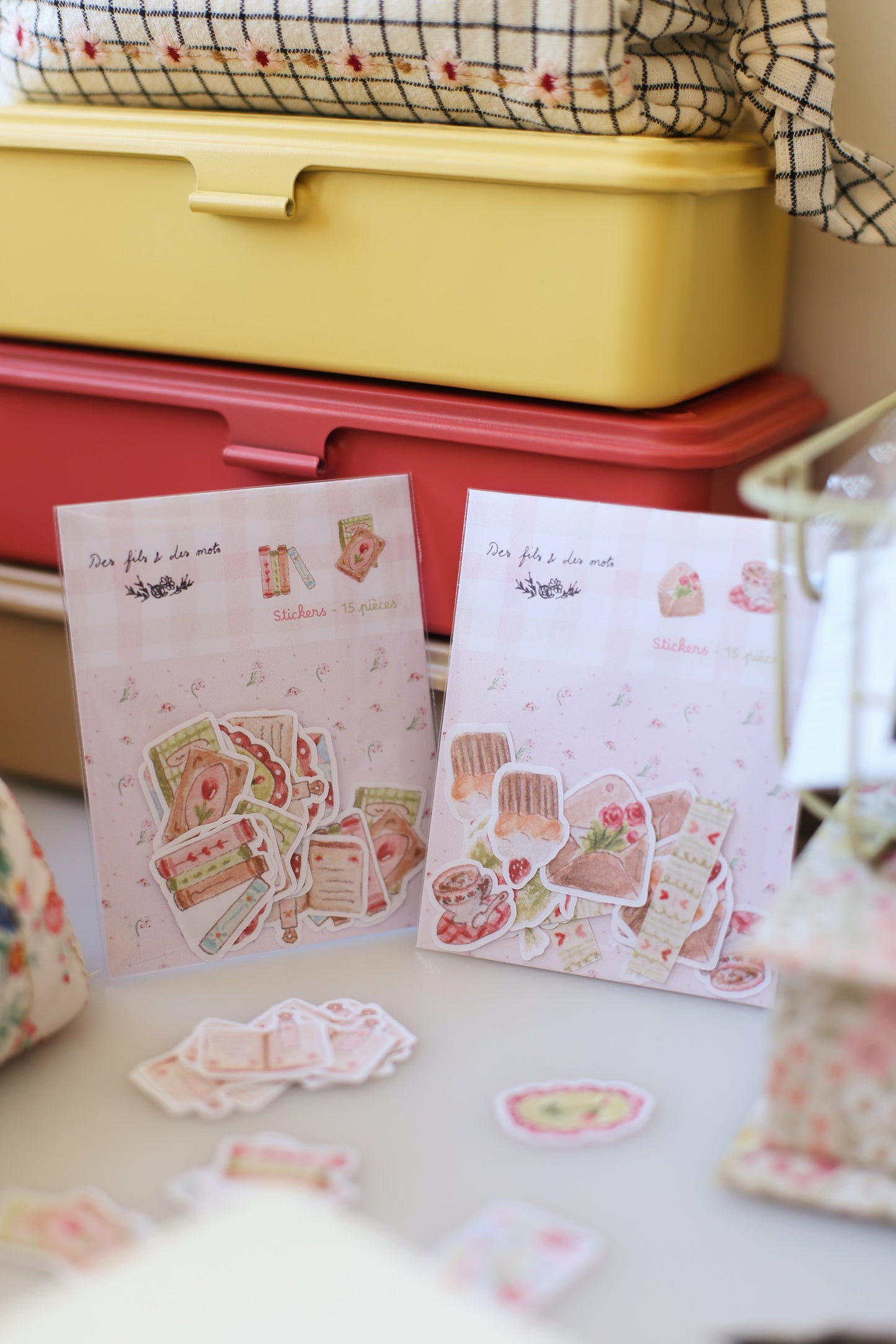 Stickers "Pause lecture" - 15 pièces