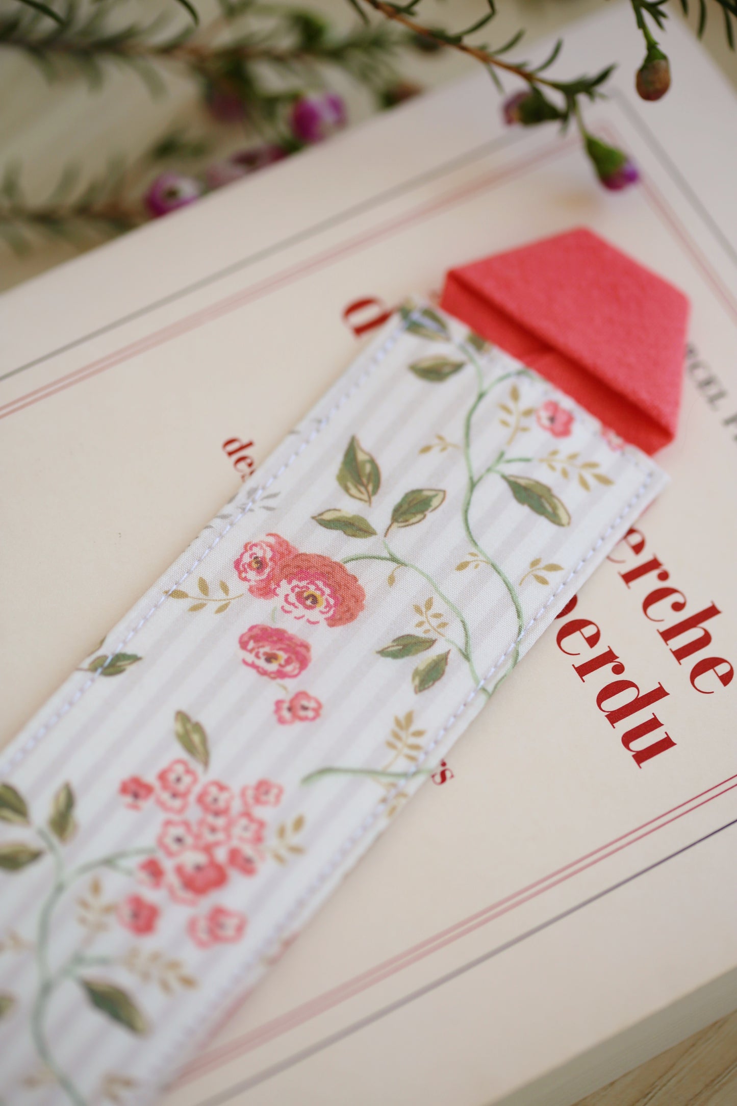 Marque-page « Le Coeur et la Raison de Jane Austen » - Des fils et des mots