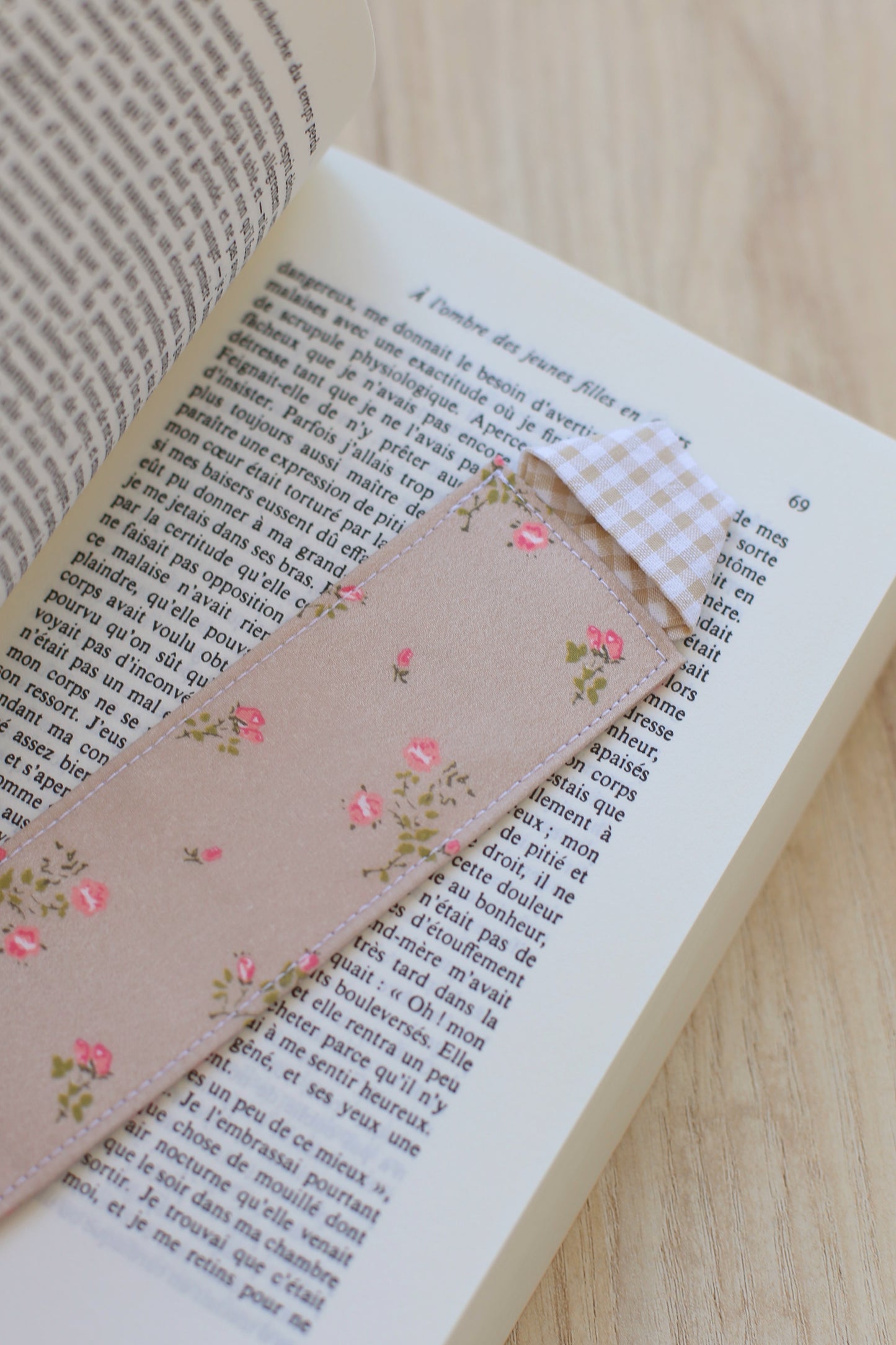 Marque-page « Persuasion de Jane Austen » - Des fils et des mots