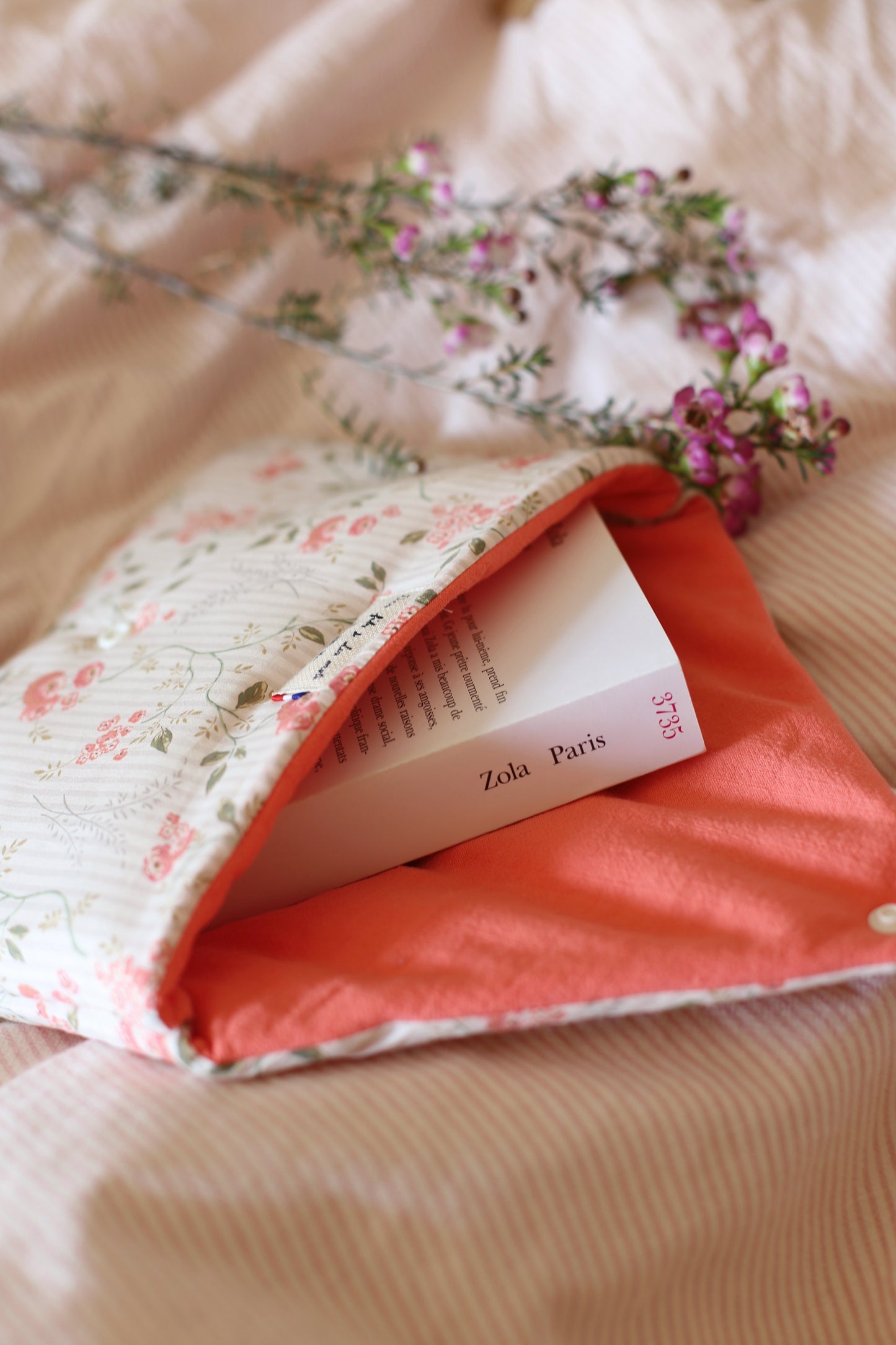 Housse « Le Coeur et la Raison de Jane Austen » - plusieurs formats - Des fils et des mots