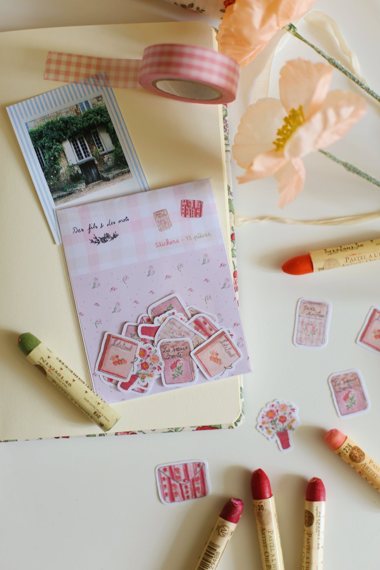 Stickers "Jane Austen & les Soeurs Brontë" - 15 pièces