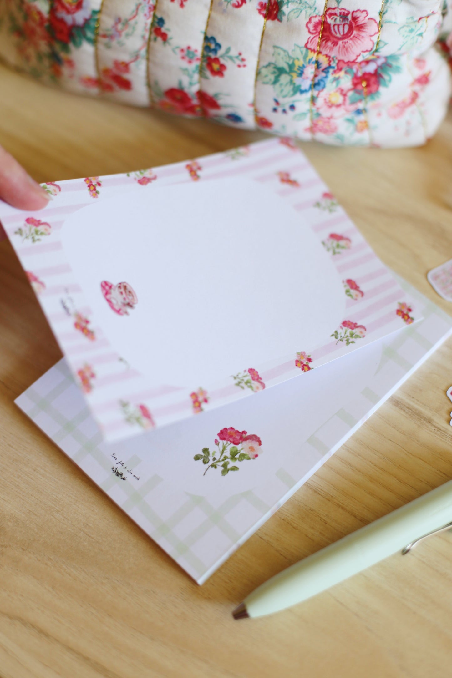 Bloc-notes « Les pivoines » - A6