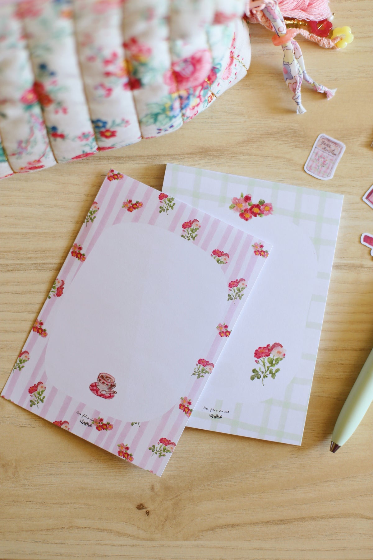 Bloc-notes « Les pivoines » - A6