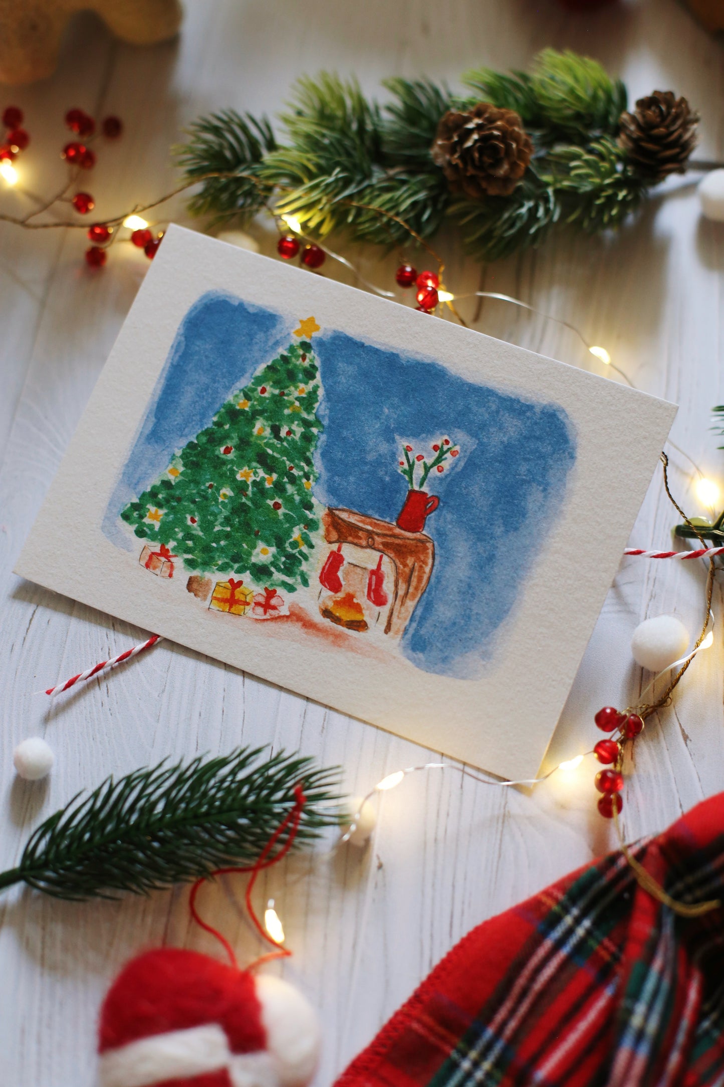 Illustration « Le Réveillon de Noël »