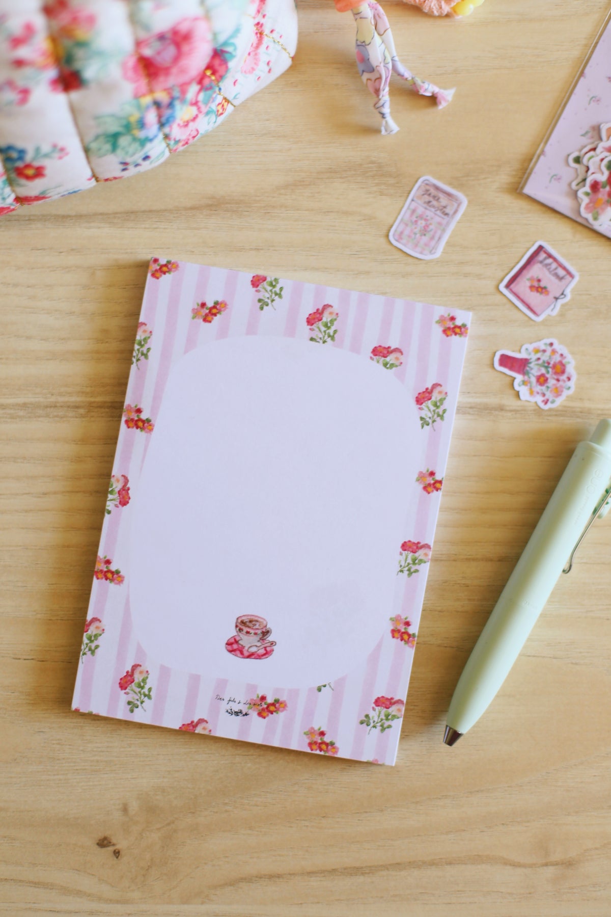 Bloc-notes « Les pivoines » - A6