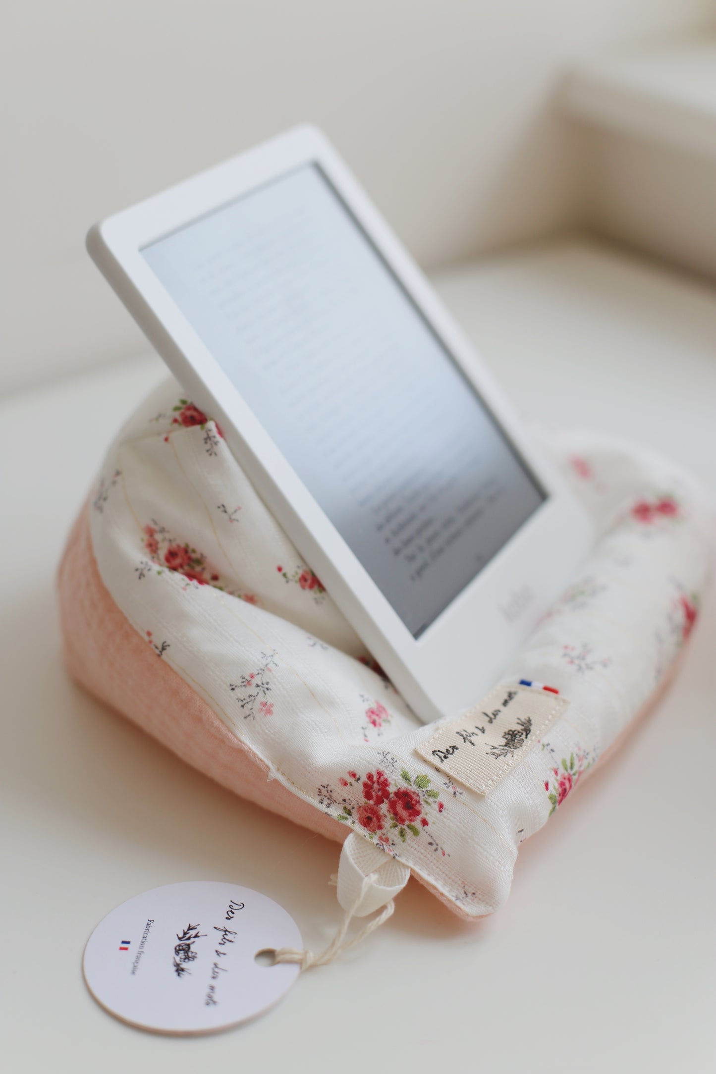 Doucette, coussin de lecture « L'éducation sentimentale de Gustave Flaubert »