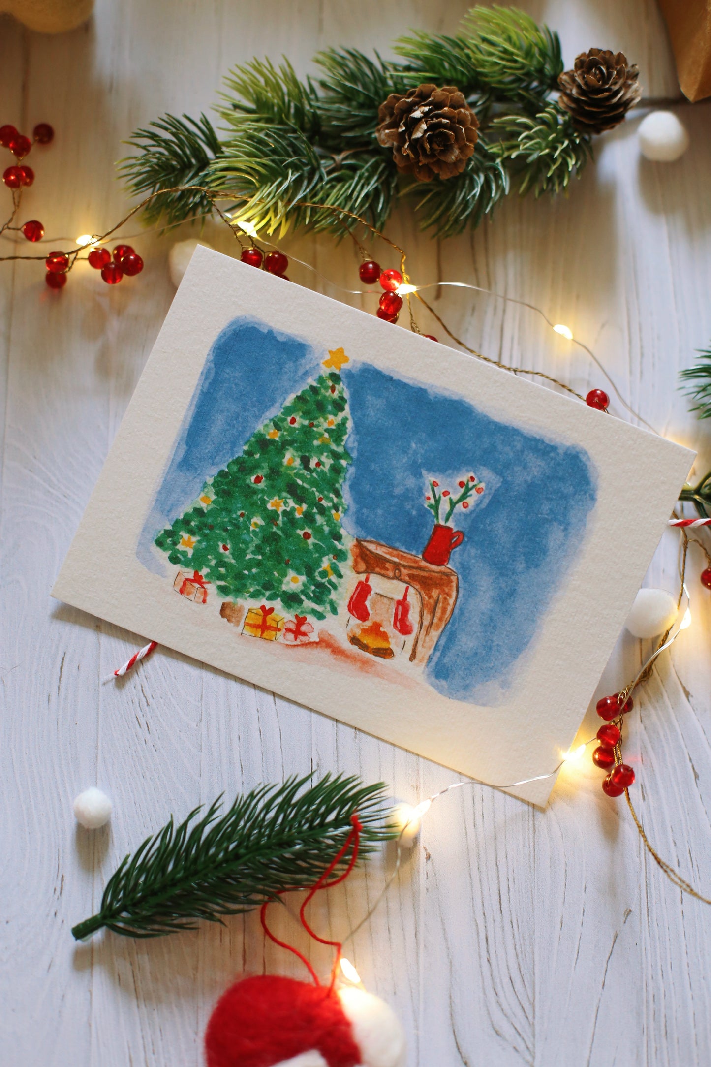 Illustration « Le Réveillon de Noël »