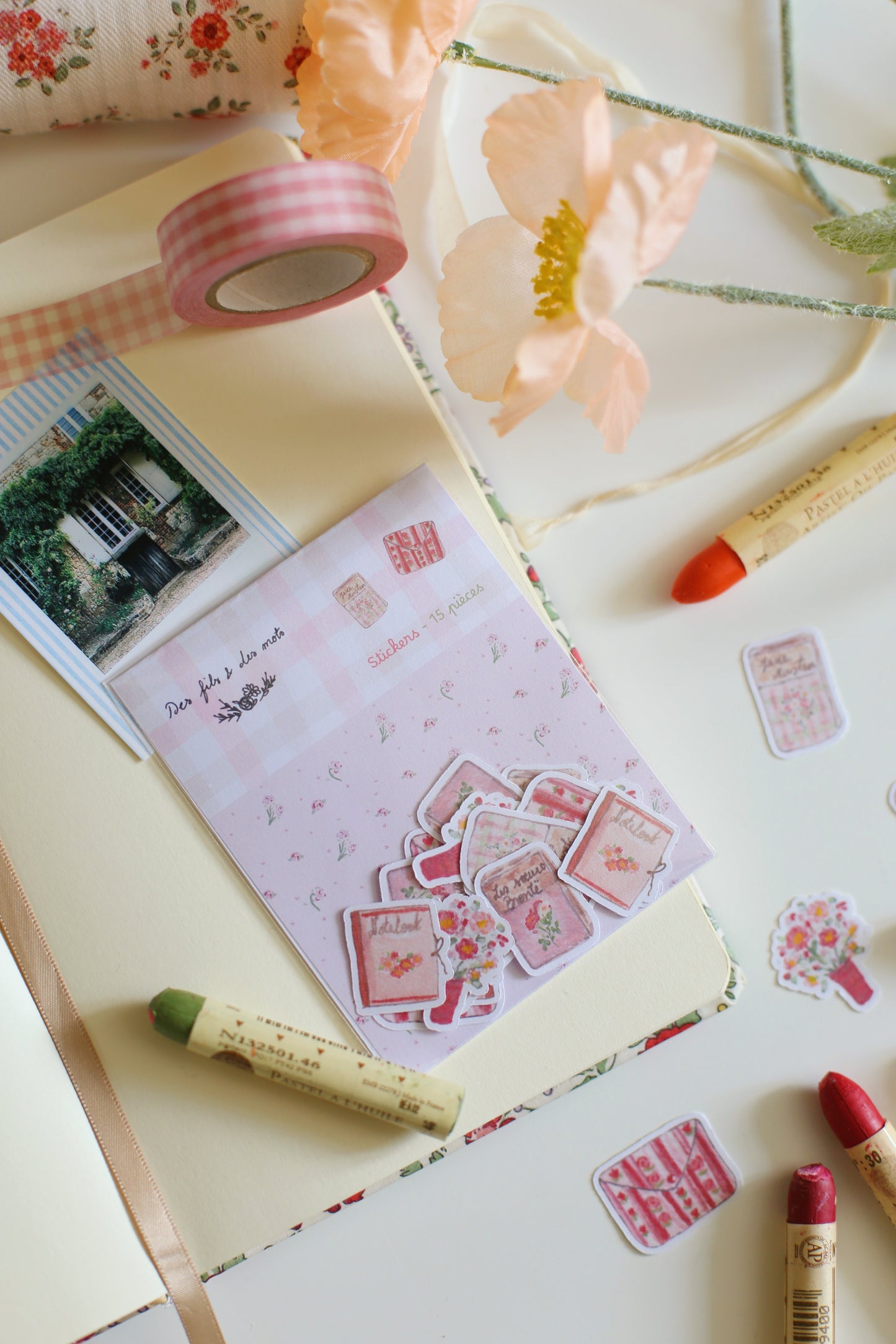 Stickers "Jane Austen & les Soeurs Brontë" - 15 pièces