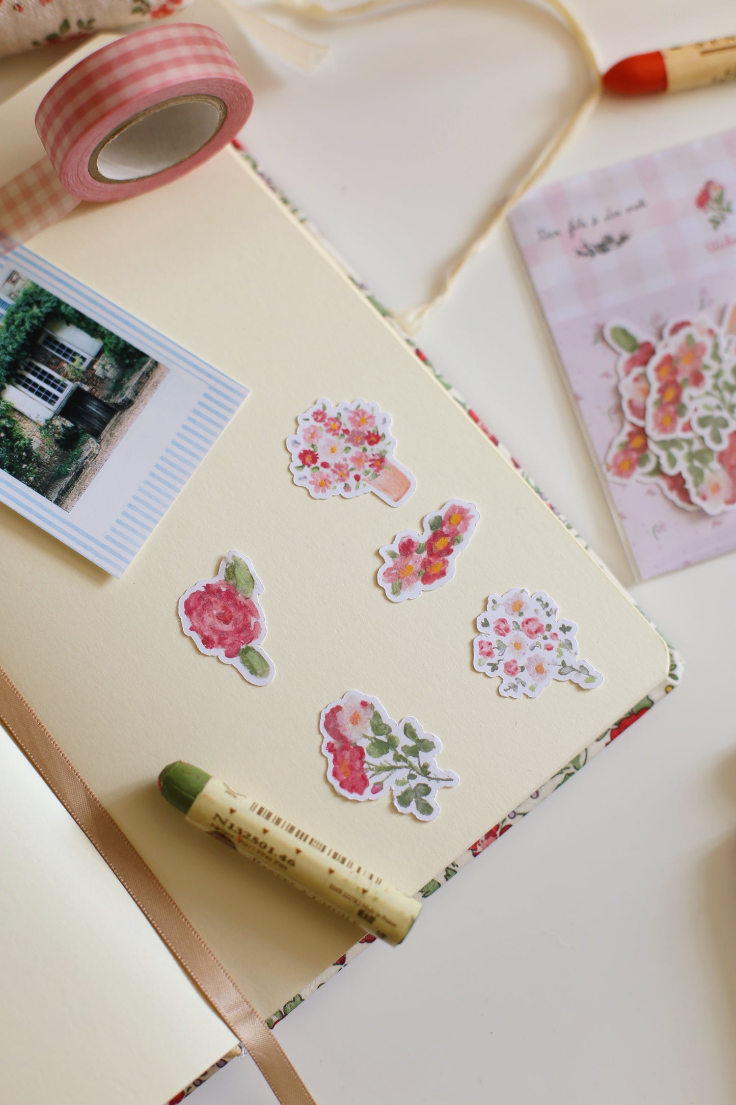 Stickers "Les fleurs" - 15 pièces