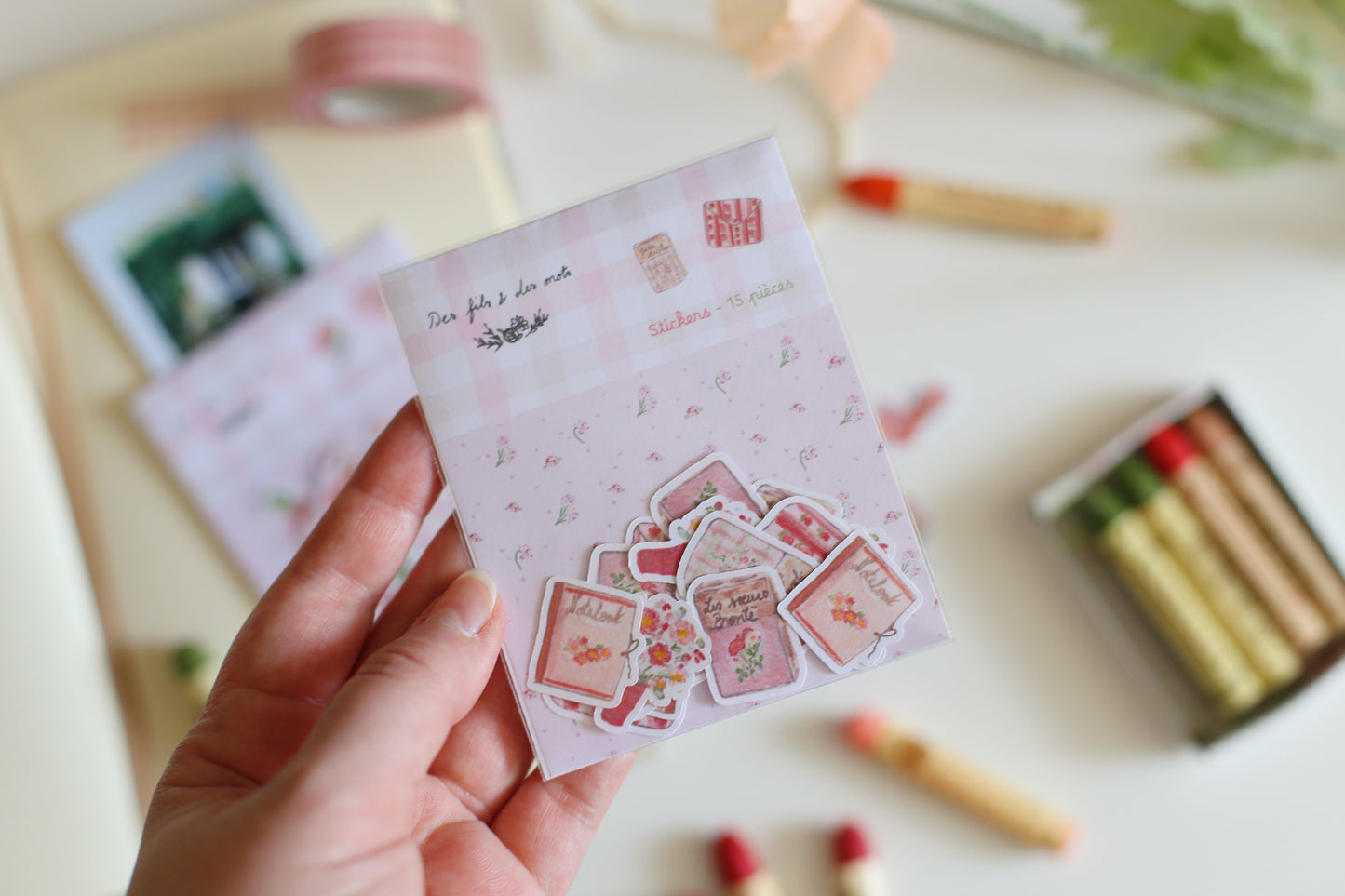 Stickers "Jane Austen & les Soeurs Brontë" - 15 pièces
