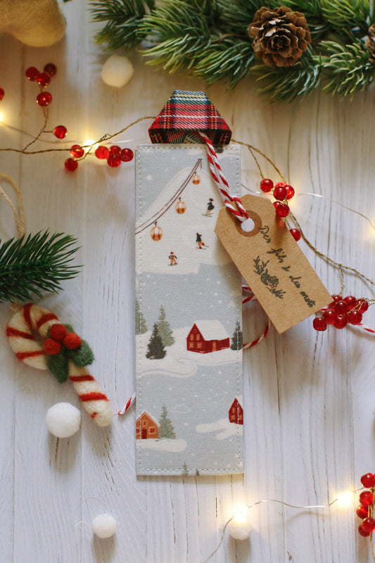 Marque-page « La bibliothèque secrète de Noël de Jenny Colgan »