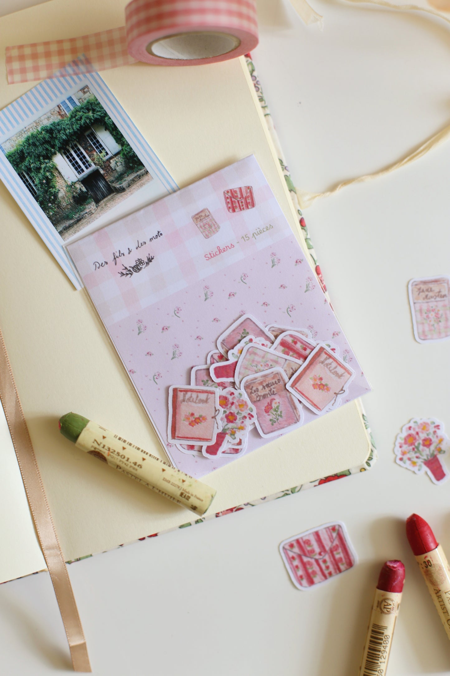 Stickers "Jane Austen & les Soeurs Brontë" - 15 pièces
