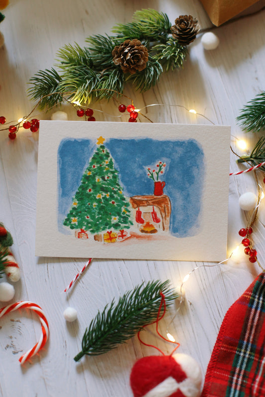 Illustration « Le Réveillon de Noël »