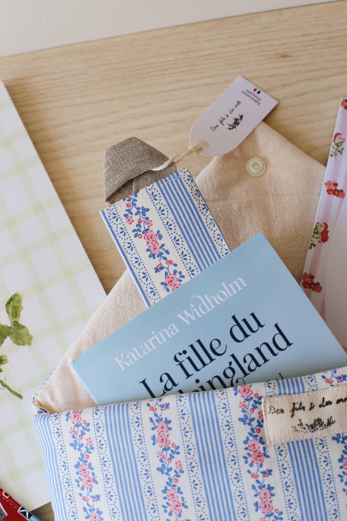 Marque-page « La fille du Hälsingland de Katarina Widholm »