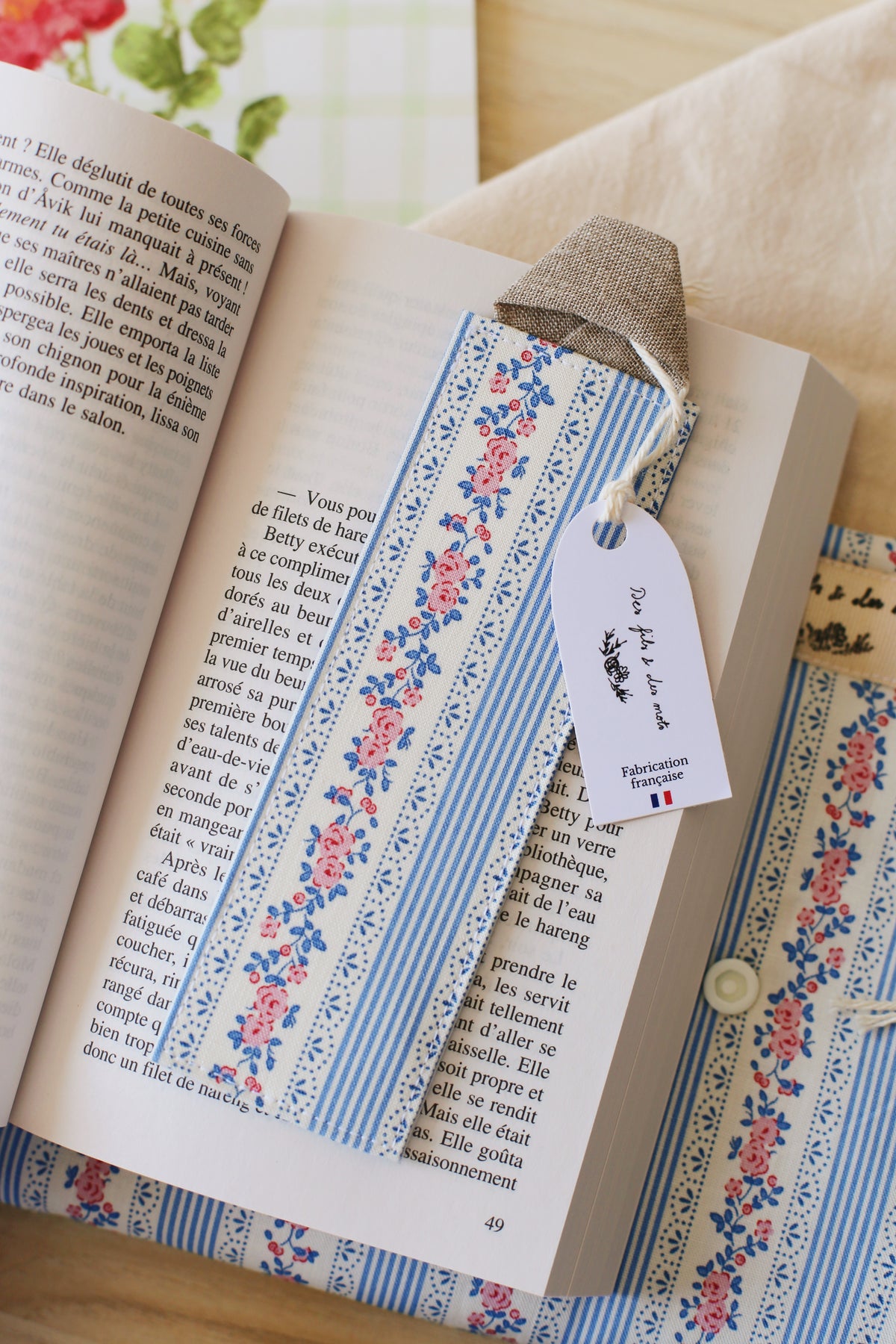 Marque-page « La fille du Hälsingland de Katarina Widholm »