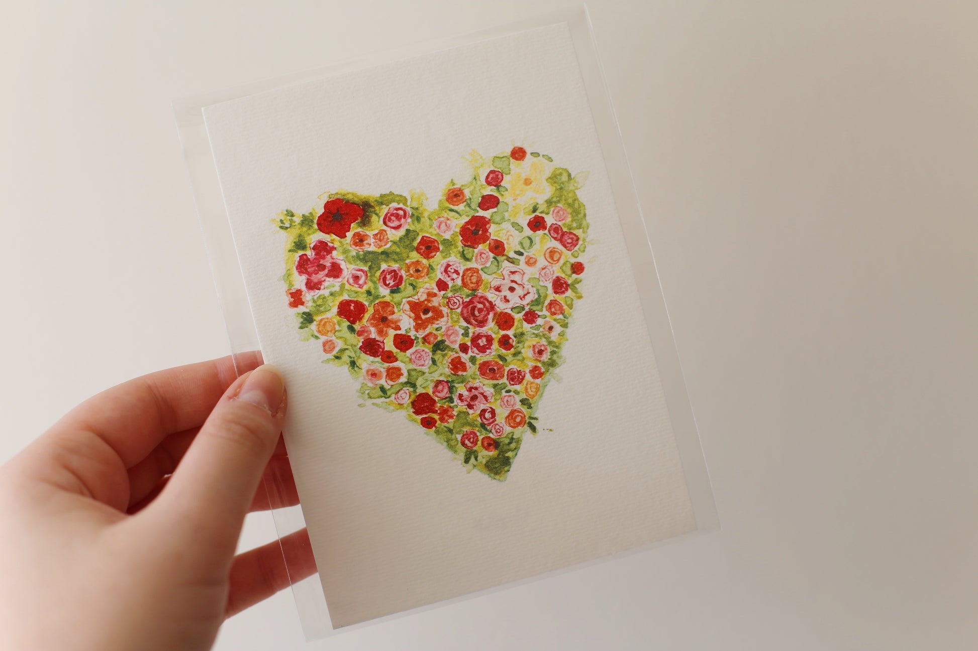 Illustration « Cœur » - Des fils et des mots 