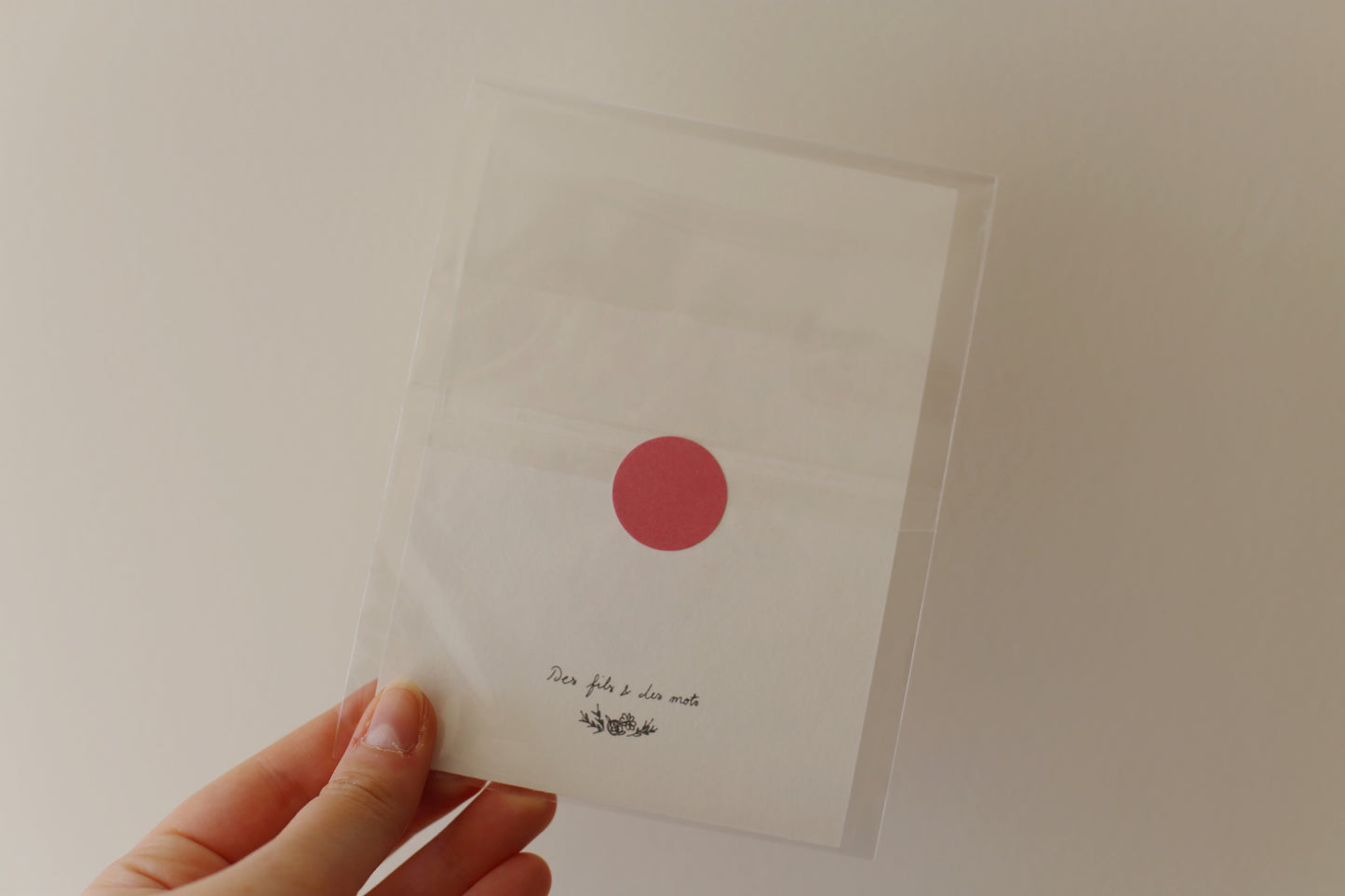 Illustration « Cœur » - Des fils et des mots 