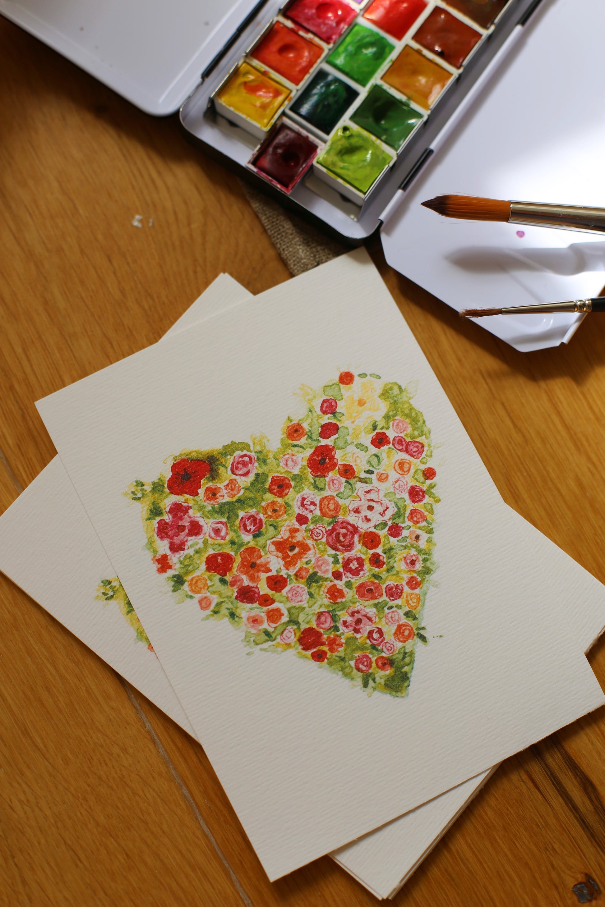 Illustration « Cœur » - Des fils et des mots 