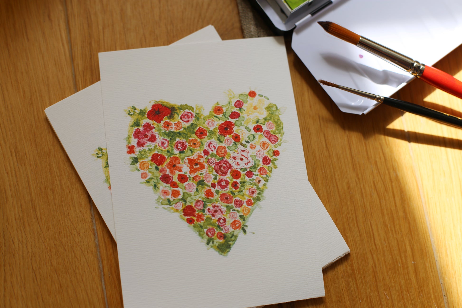 Illustration « Cœur » - Des fils et des mots 