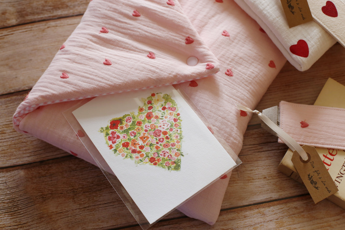 Illustration « Cœur » - Des fils et des mots 