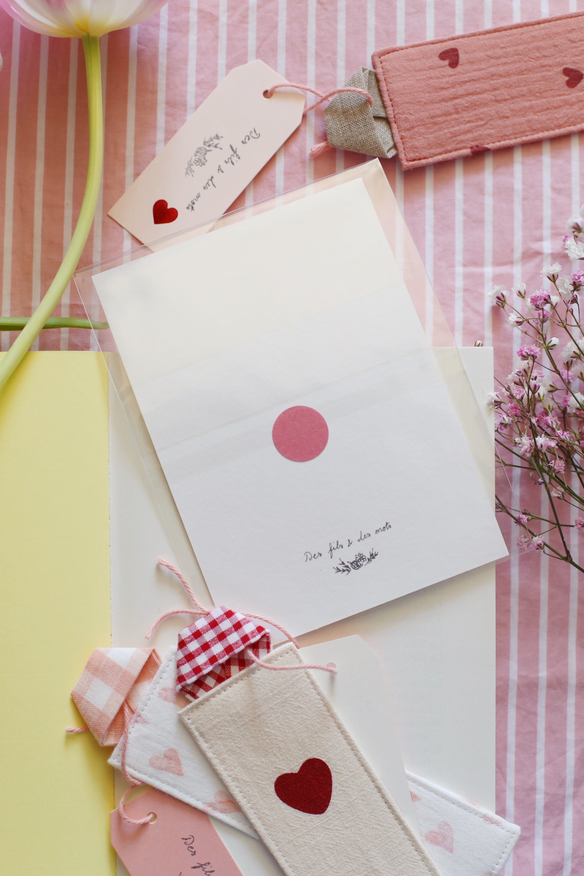 Illustration « Cœur » - Des fils et des mots 