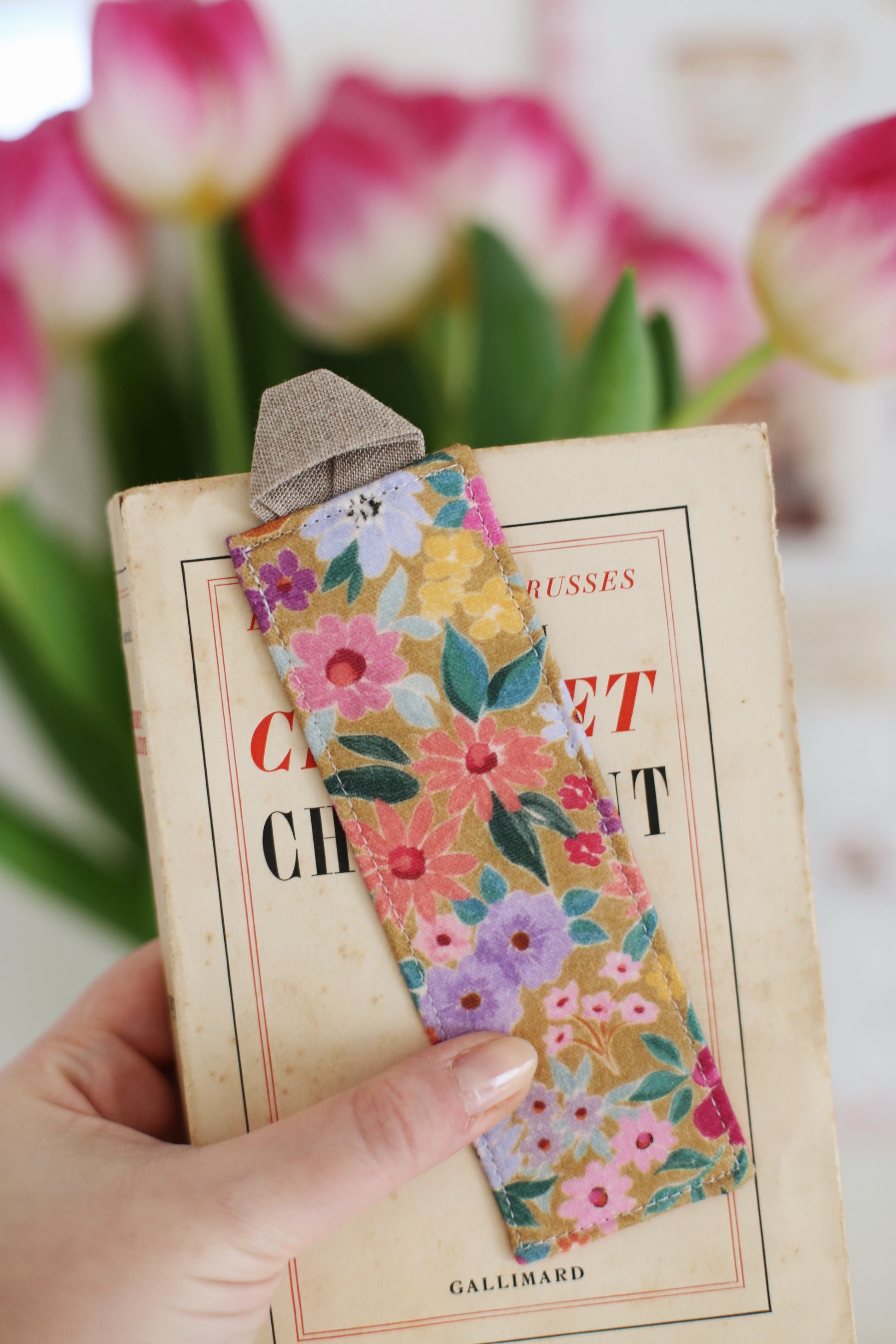 Marque-page « Mémoires d’une jeune fille rangée de Simone de Beauvoir » - Des fils et des mots 